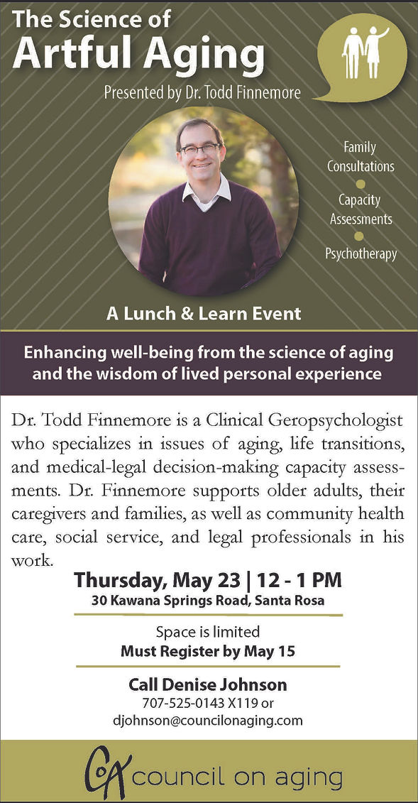 Lunch Learn Council On Aging