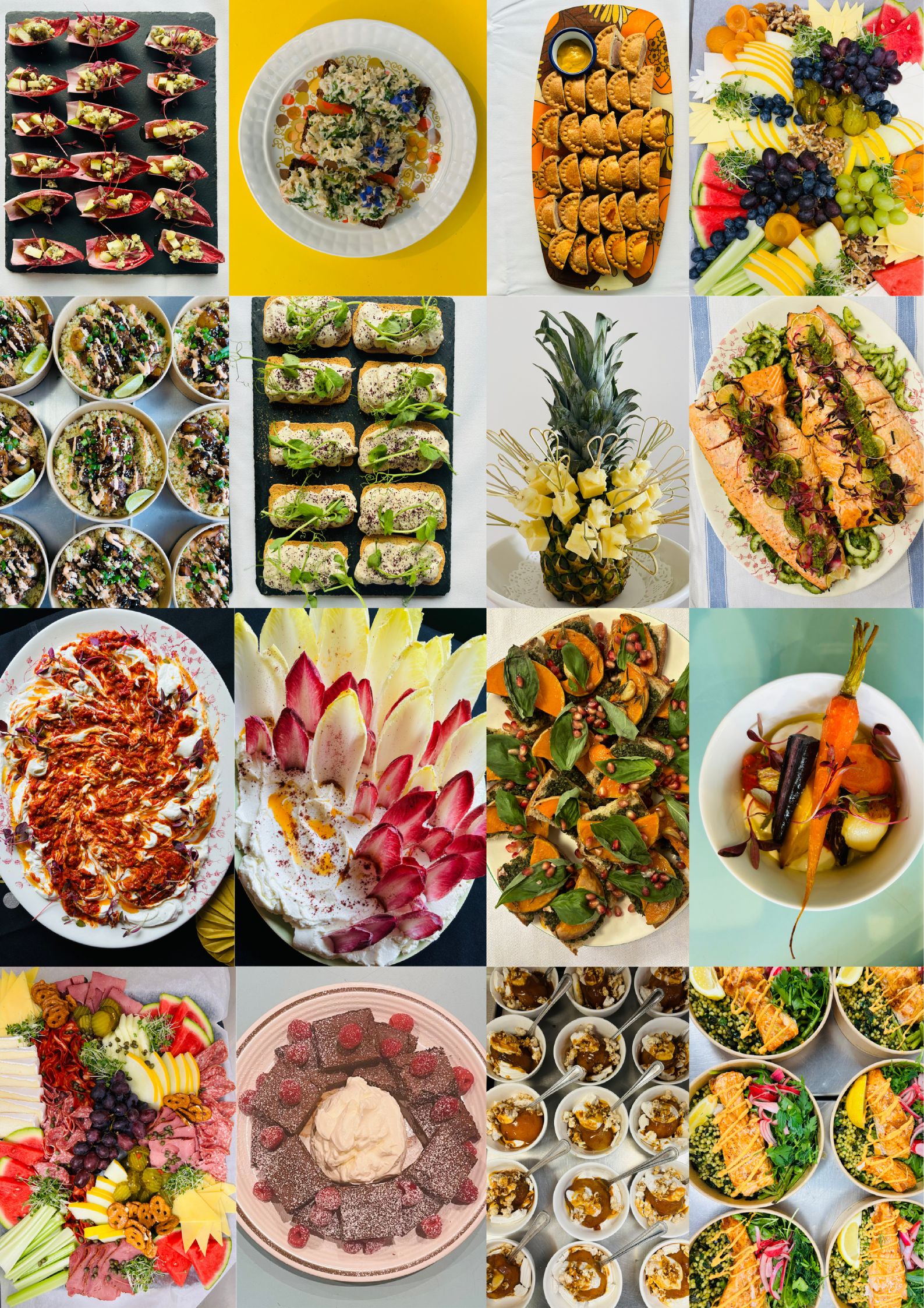 Food by SPAM Party Food, Brown & Green