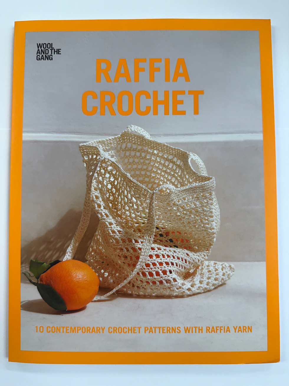 Book cover: Raffia Crochet, 10 patterns with raffia yarn