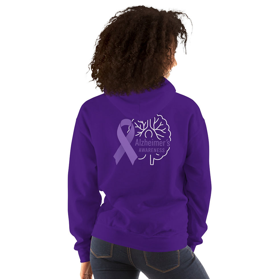 Thumbnail: Impact Alzheimer's Awareness Unisex Hoodie