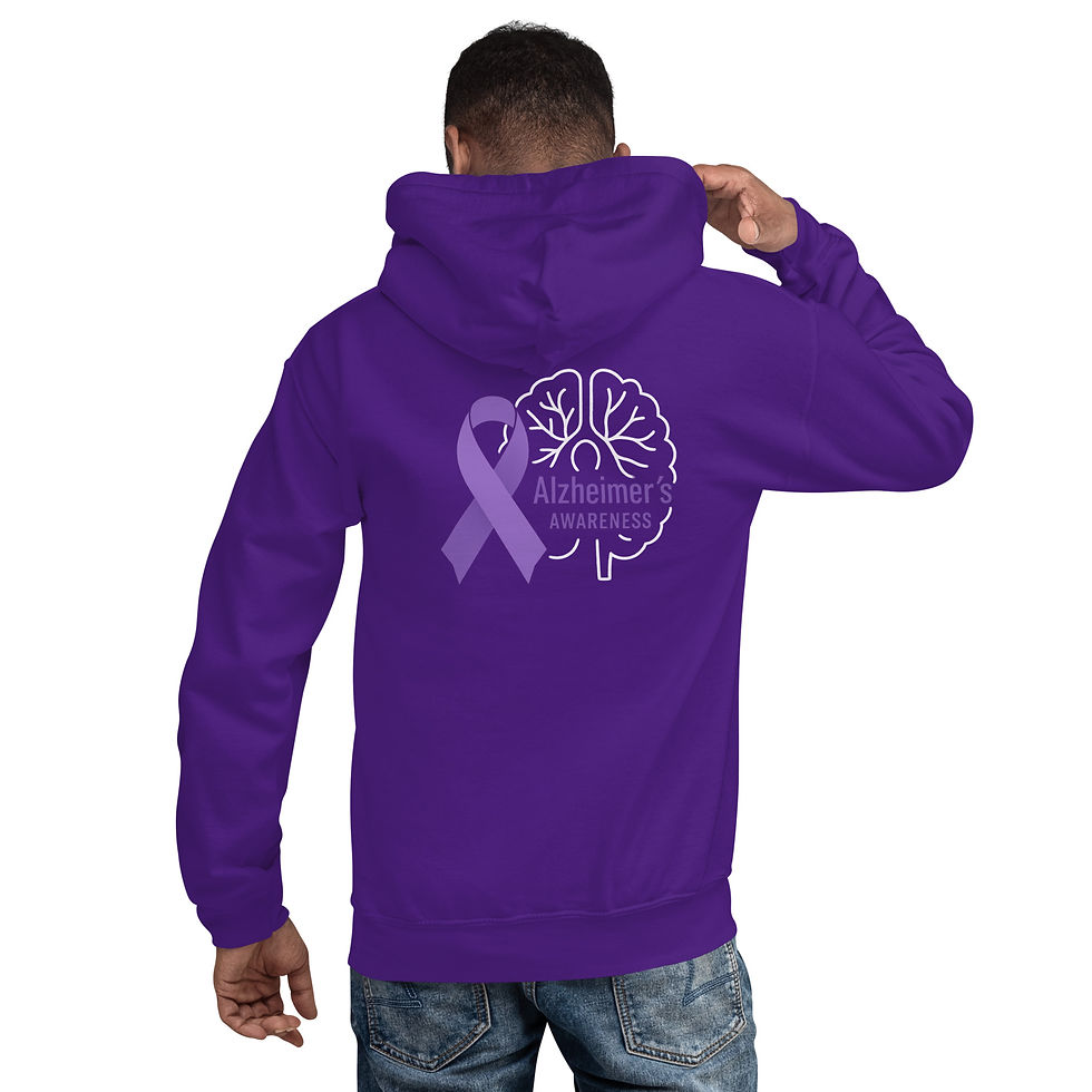 Thumbnail: Impact Alzheimer's Awareness Unisex Hoodie