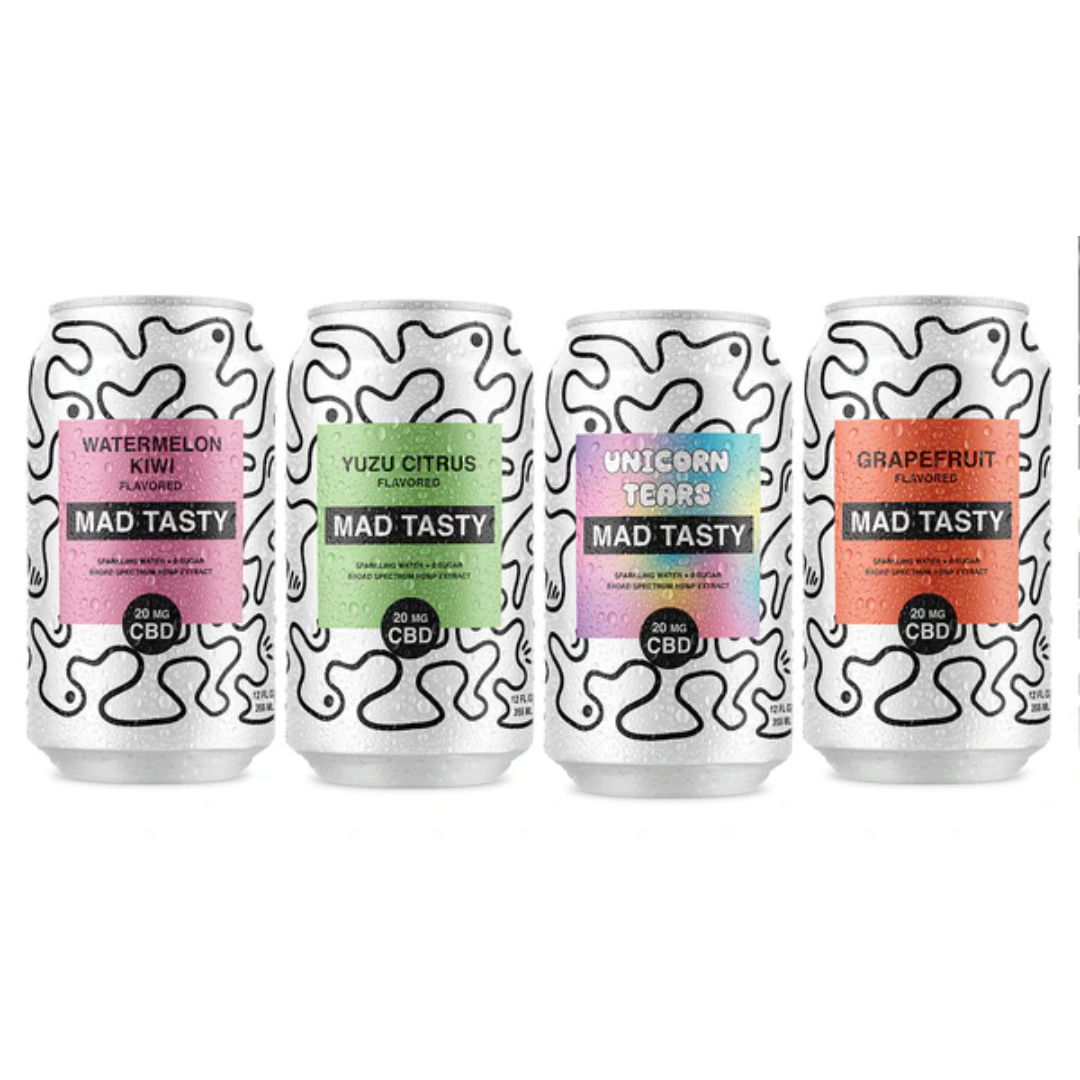 Mad Tasty CBD Sparkling Water