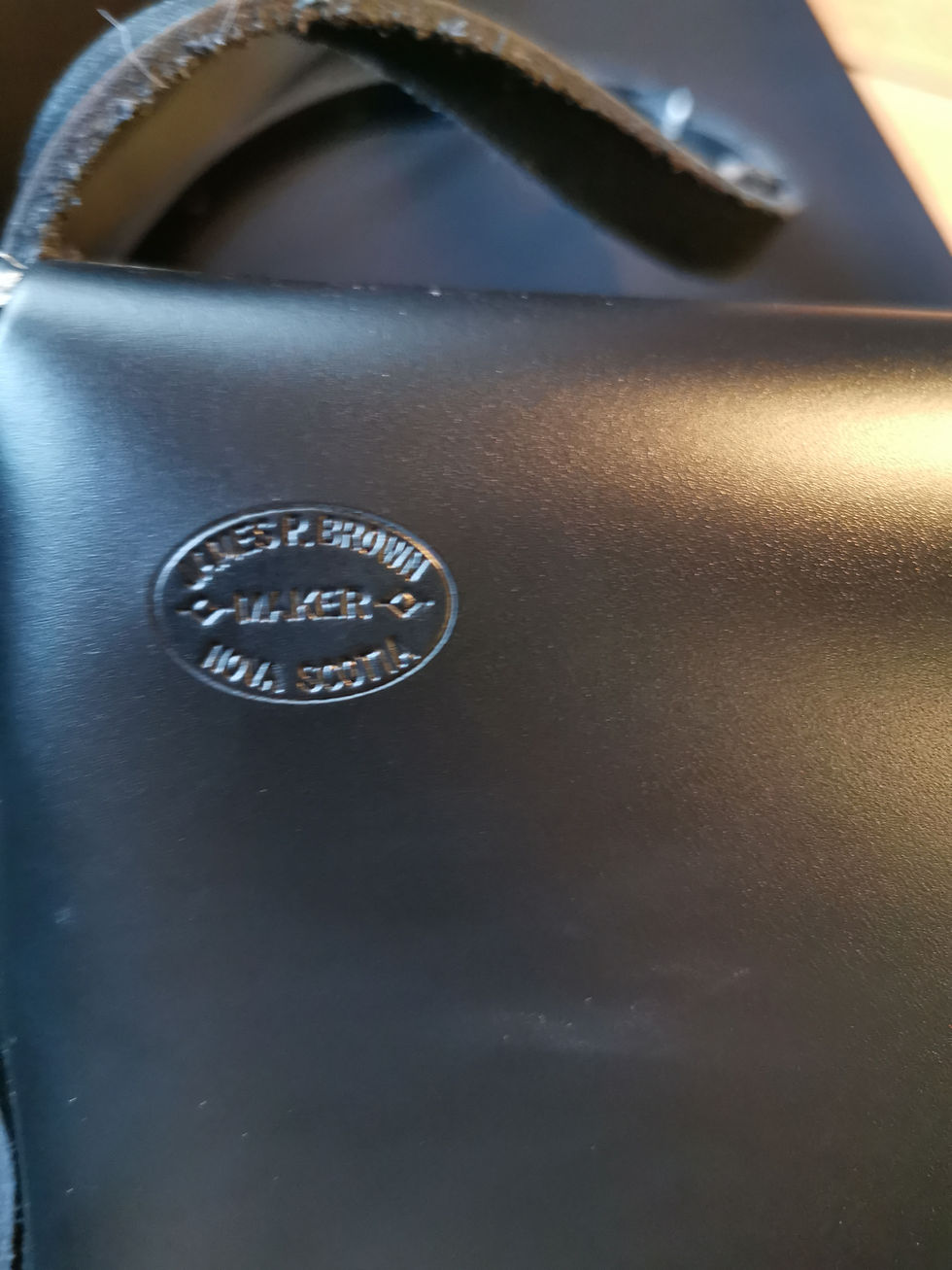 Thumbnail: Crisp Black Shoulder Purse