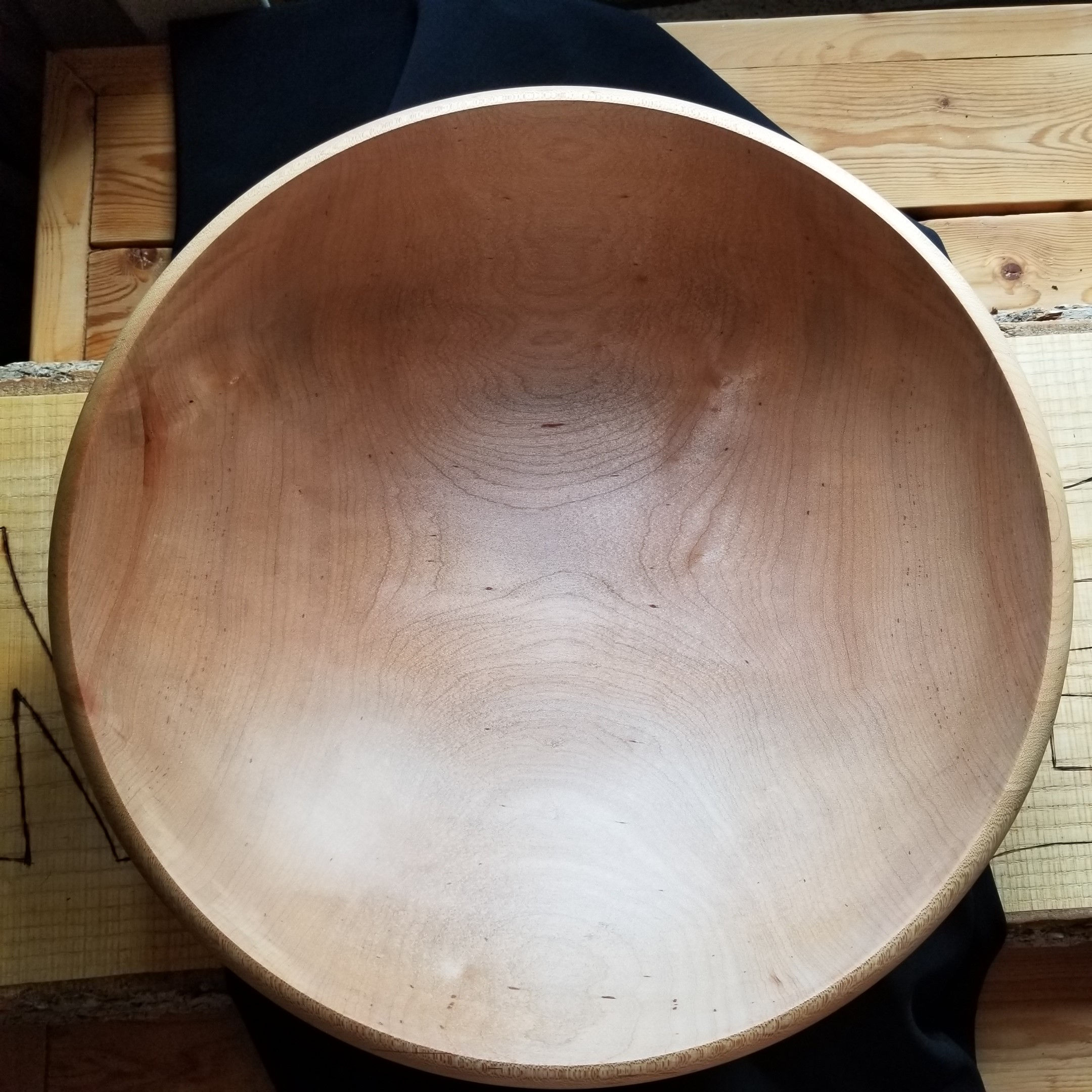 Functional Bowl Hand Turned Maple from Nova Scotia