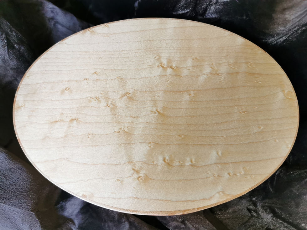 Thumbnail: Wooden Shaker Box - Bird's Eye Maple