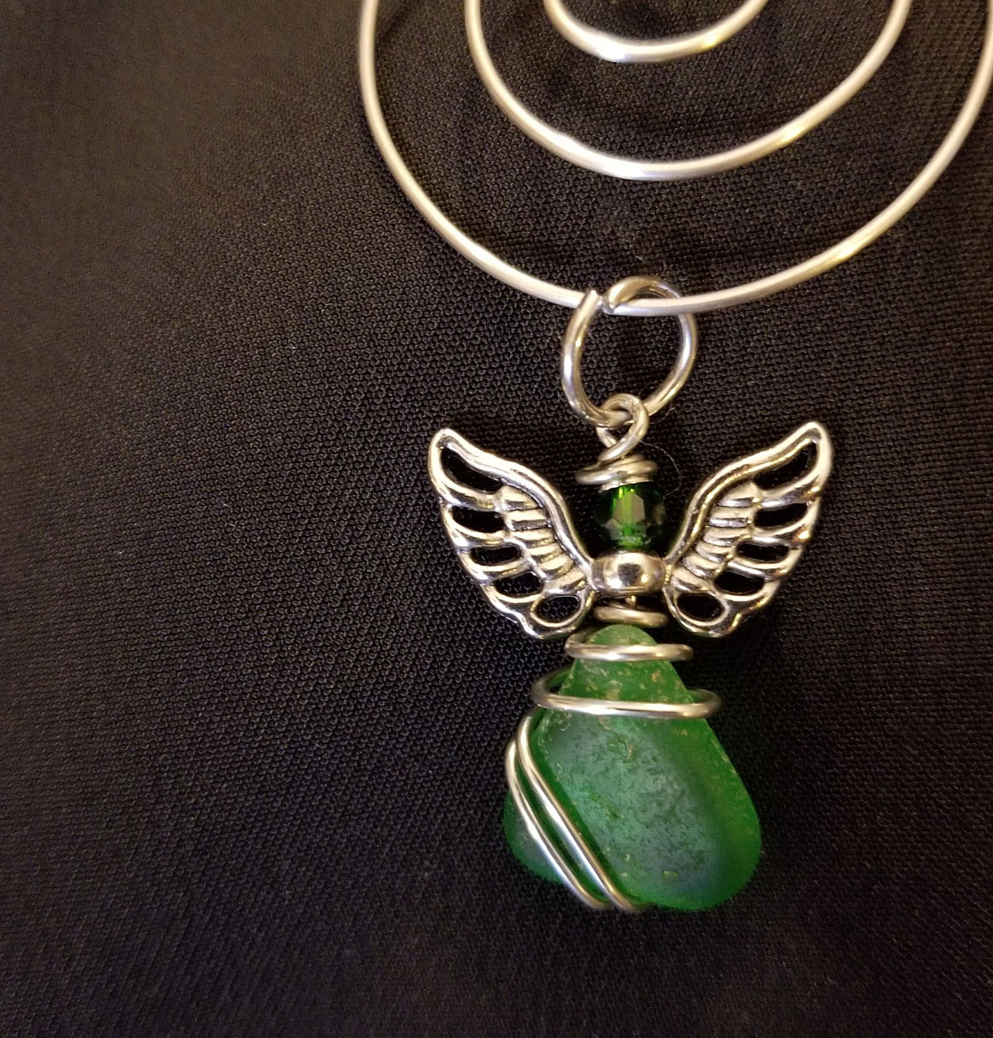 Green Angel Pendant