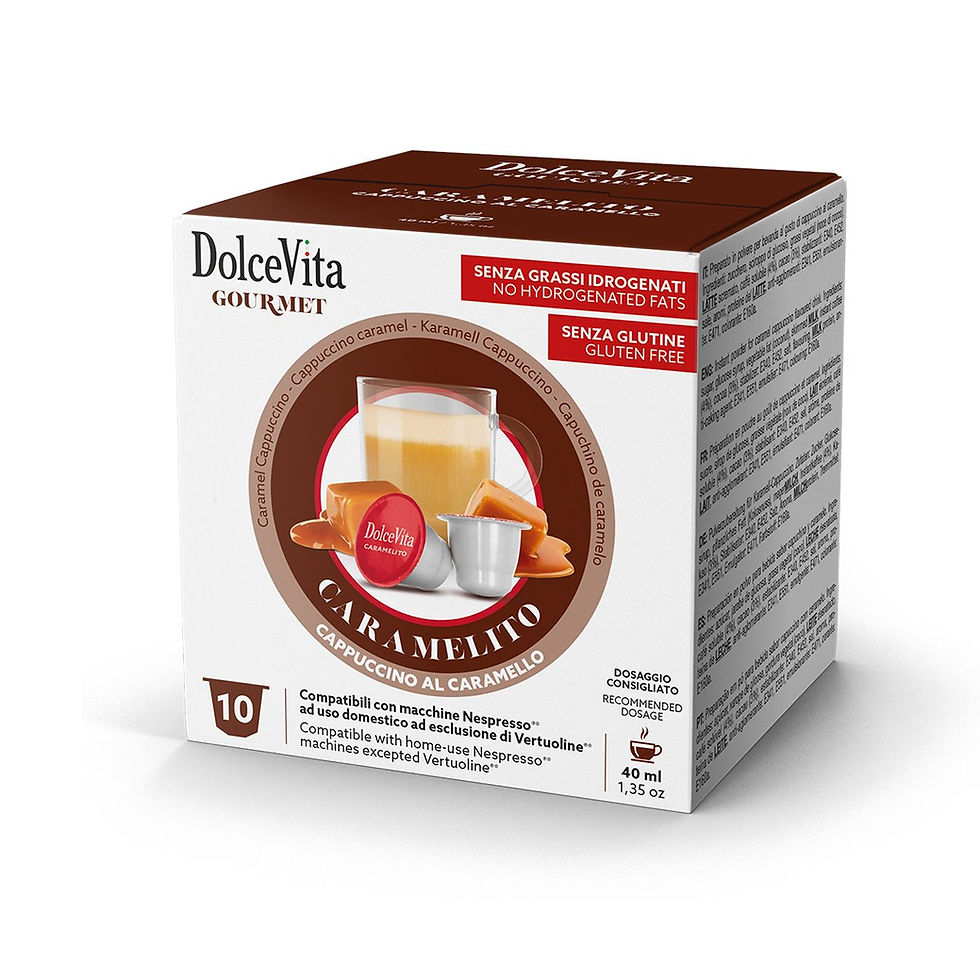 Miniature : 10 capsules Nespresso®* Caramelito Dolce Vita