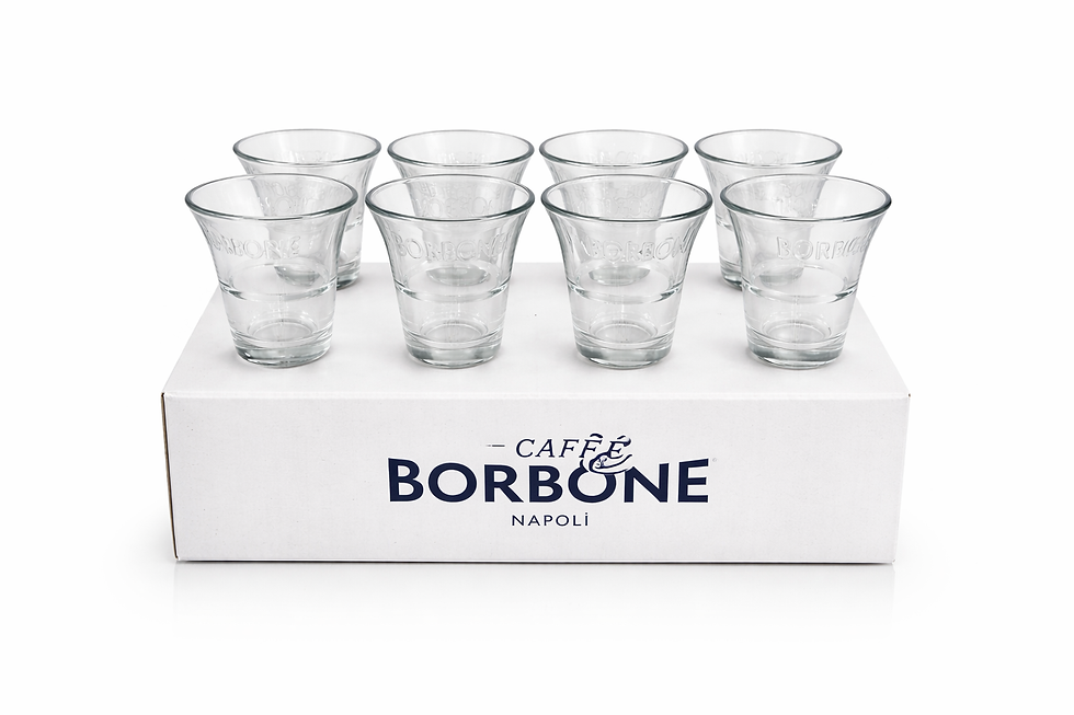 Thumbnail: Borbone Coffee Cup in Blue Glass