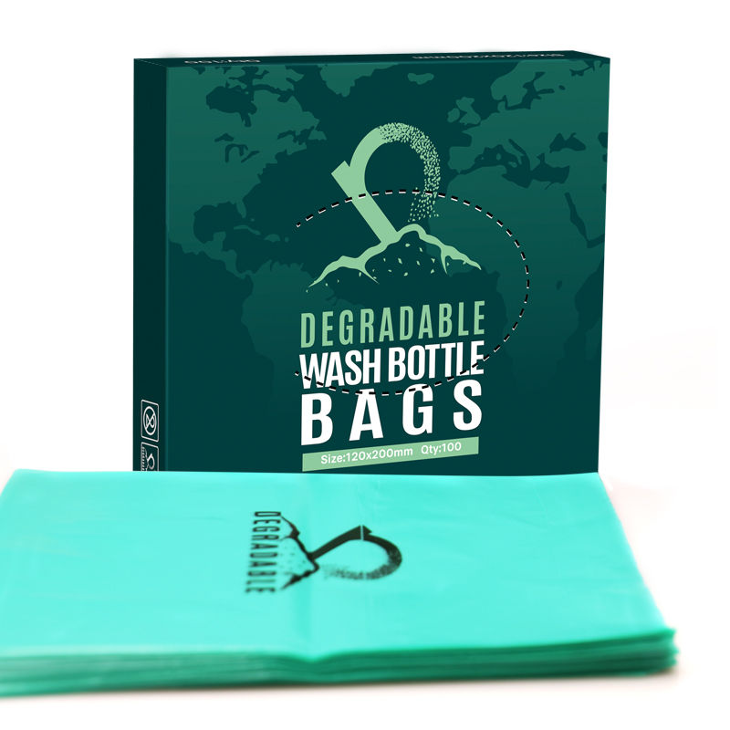 ECO GREEN BOTTLE BAGS x 100