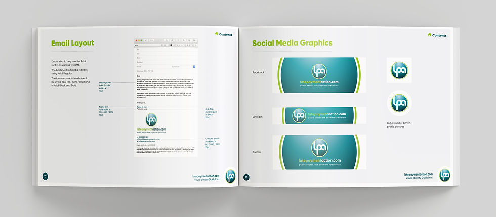 Latepaymentaction.com Brand Guidelines