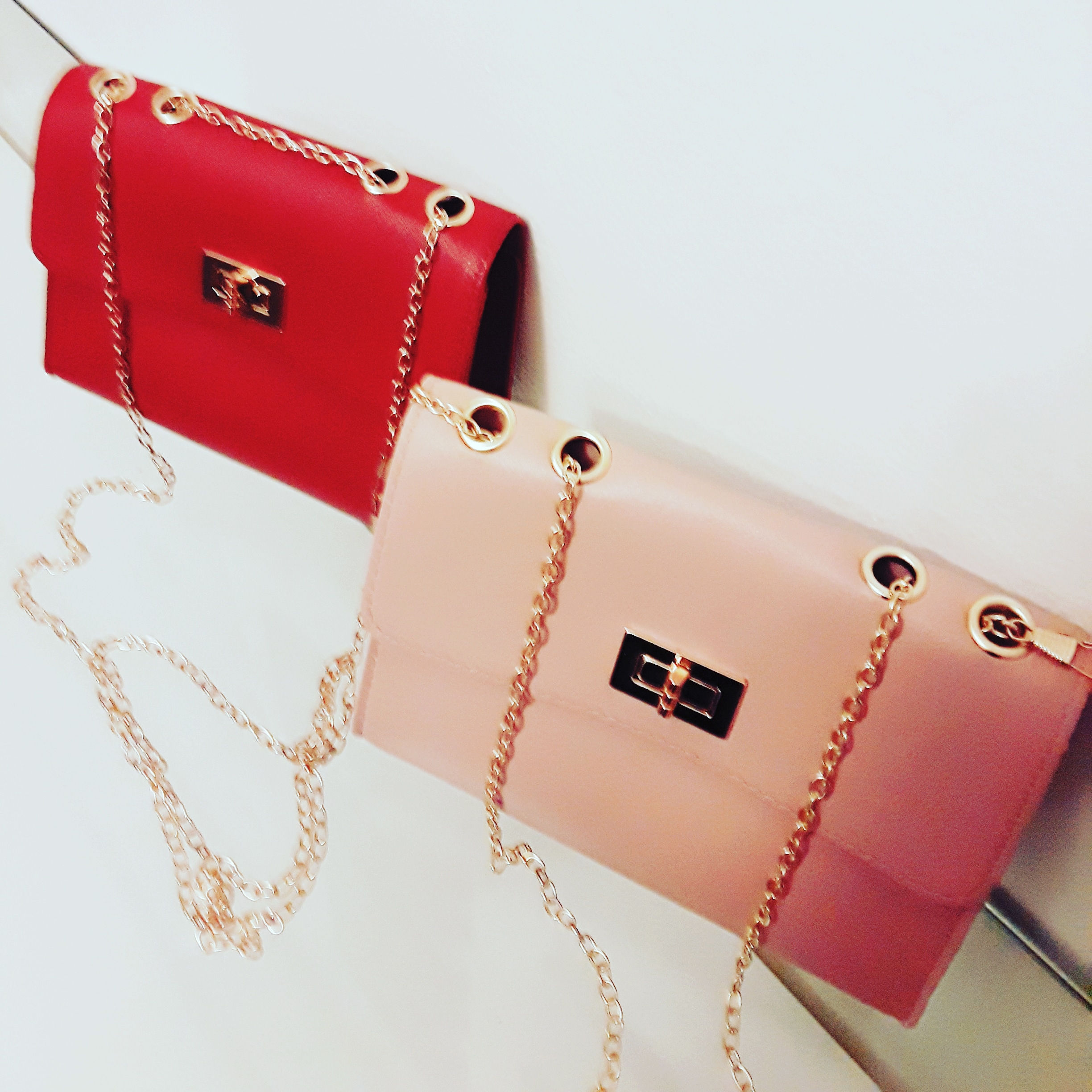 Trendy Red and Pink