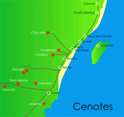 cenotes,scuba diving cancun,scuba
