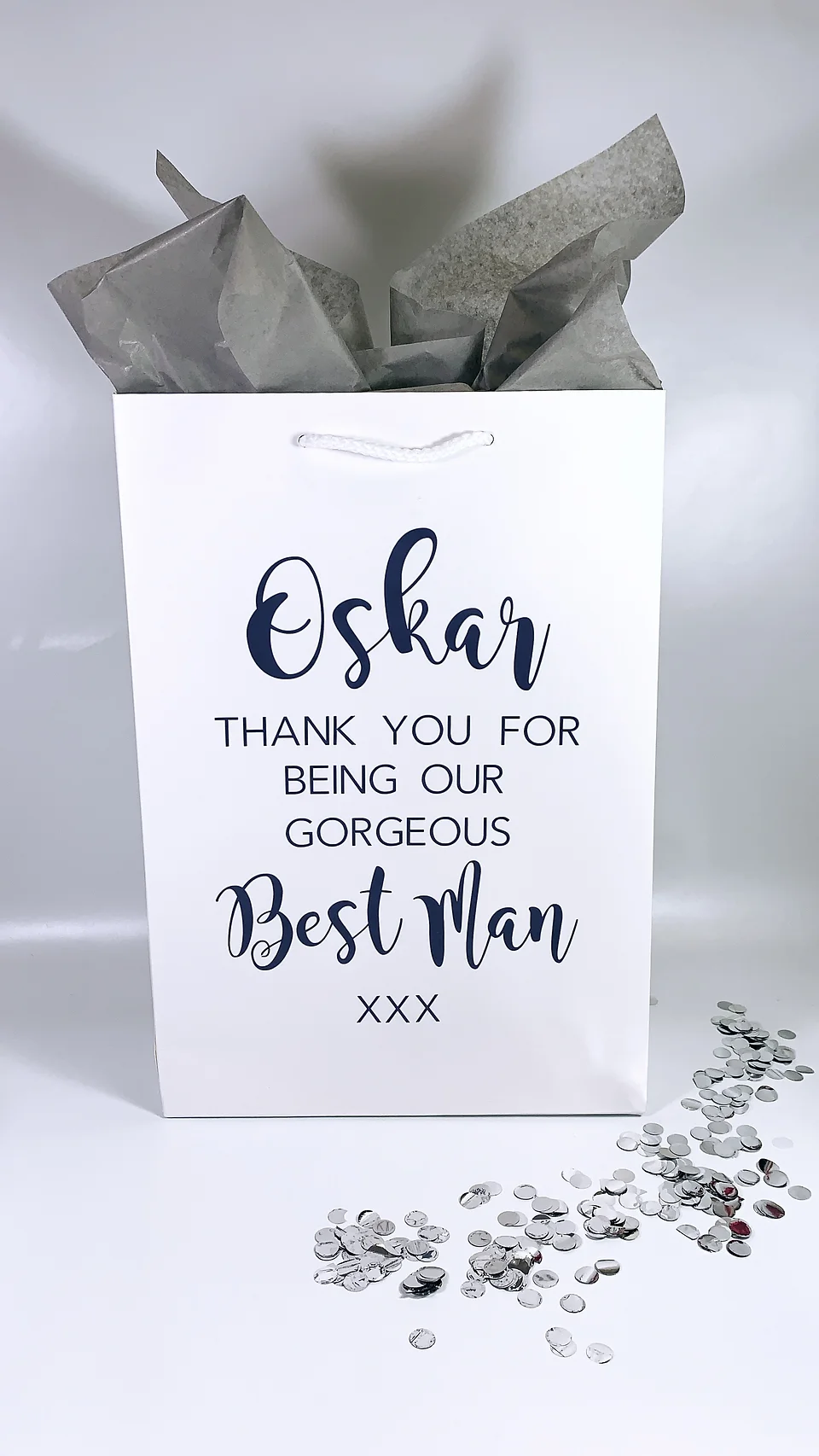 Thank You Wedding Gift Bag Best Man Page Boy Bridesmaid Riva