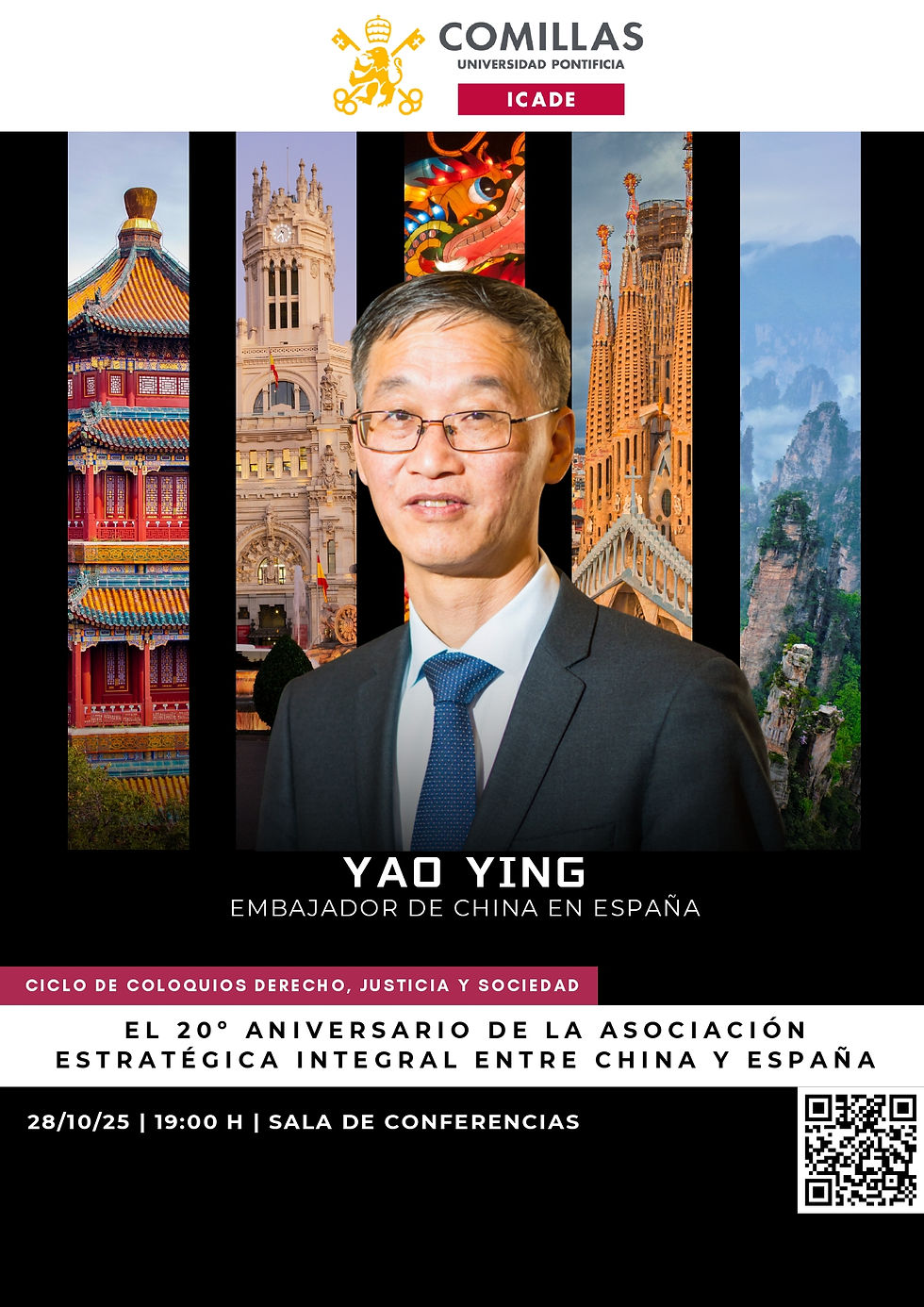 Coloquio con el Embajador de China en España, Yao Ying