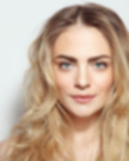 Femme avec le maquillage