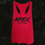 Thumbnail: The Renegade Print Racerback Vest - Red & Black