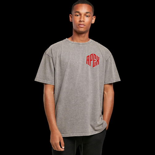 Unisex Oversized 90s Streetwear T-Shirt - Asphalt | AAG Store