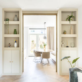 Verbouwing totaalrenovatie Haarlem Amsterdam interieur design architectuur maatwerk meubels styling renovatie kantoor verbouwing interieurarchitect interieurstylist