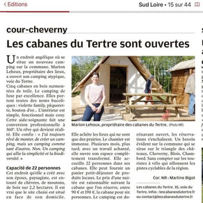 Les Cabanes du Tertre : Un havre de paix au cœur de la nature