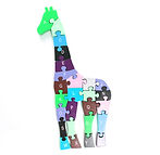Completa Giraffe Puzzle 2