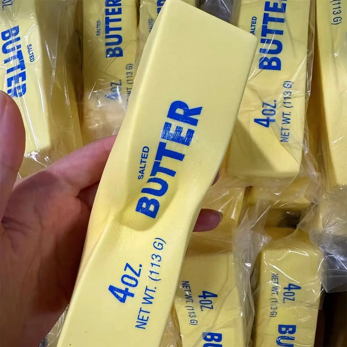 Soft Slow Rebound Butter Stick Squeezing Toy Realistic ession