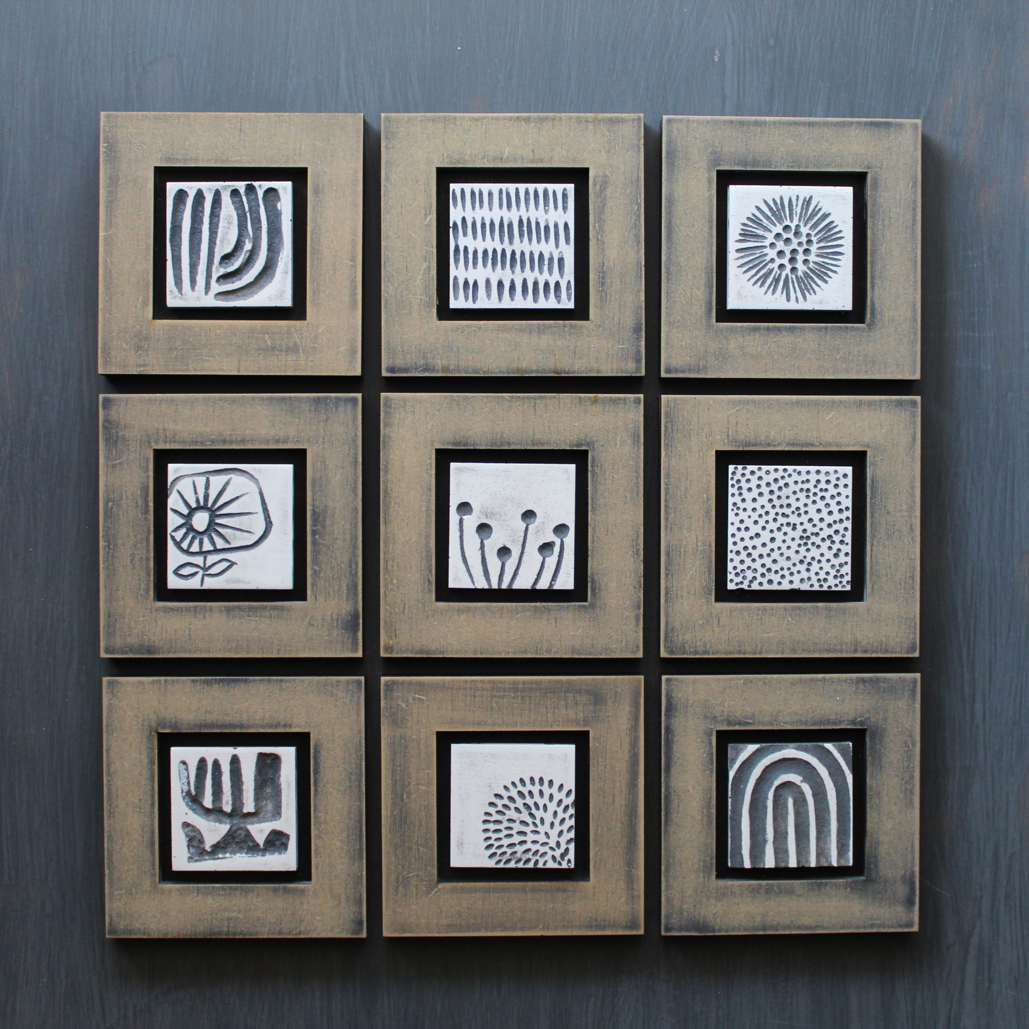 Mini Frame Picture Set - Boho Theme