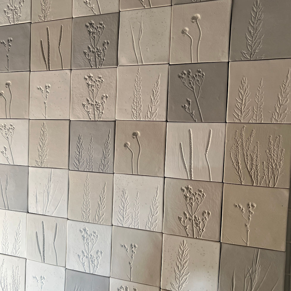Thumbnail: Botanical Mix Tile Splashback