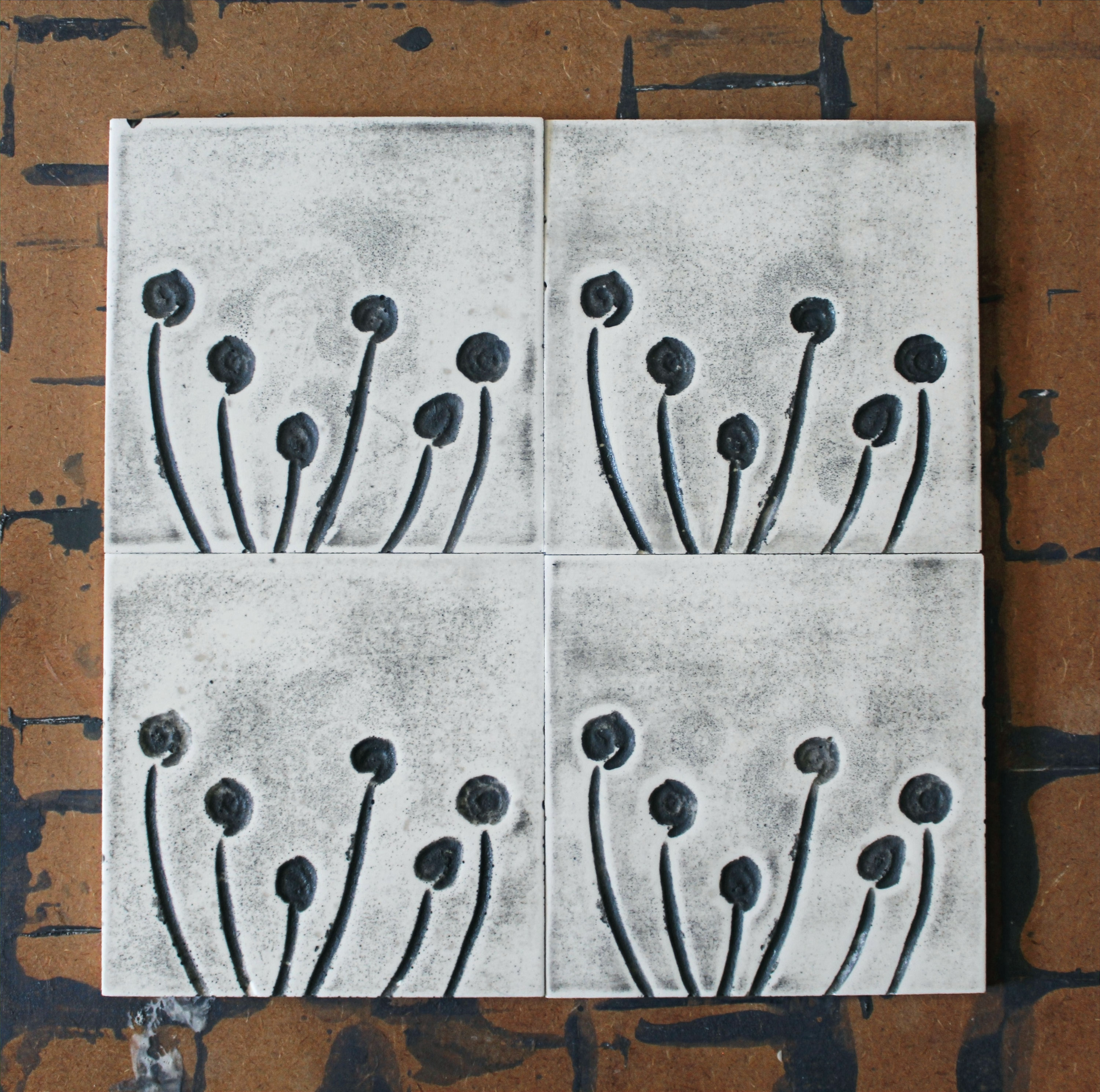 Wild Flowers Tile 100mm