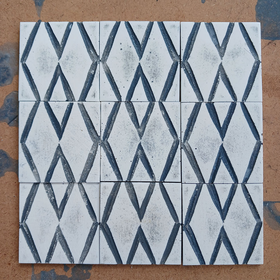 Rhomboid Mosaic Tile