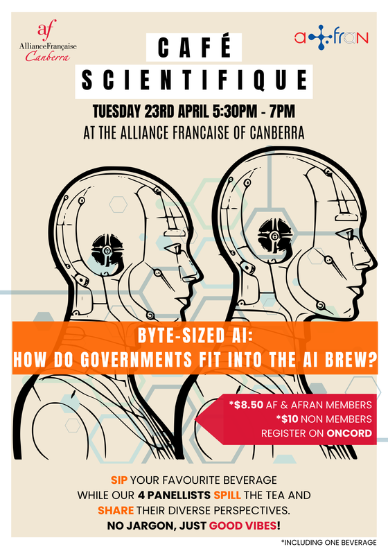 AI Café Scientifique in Canberra
