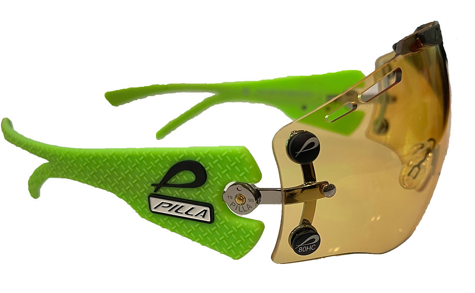 Pilla Outlaw Copa Delta Frames Temples X6 X7 green with lens