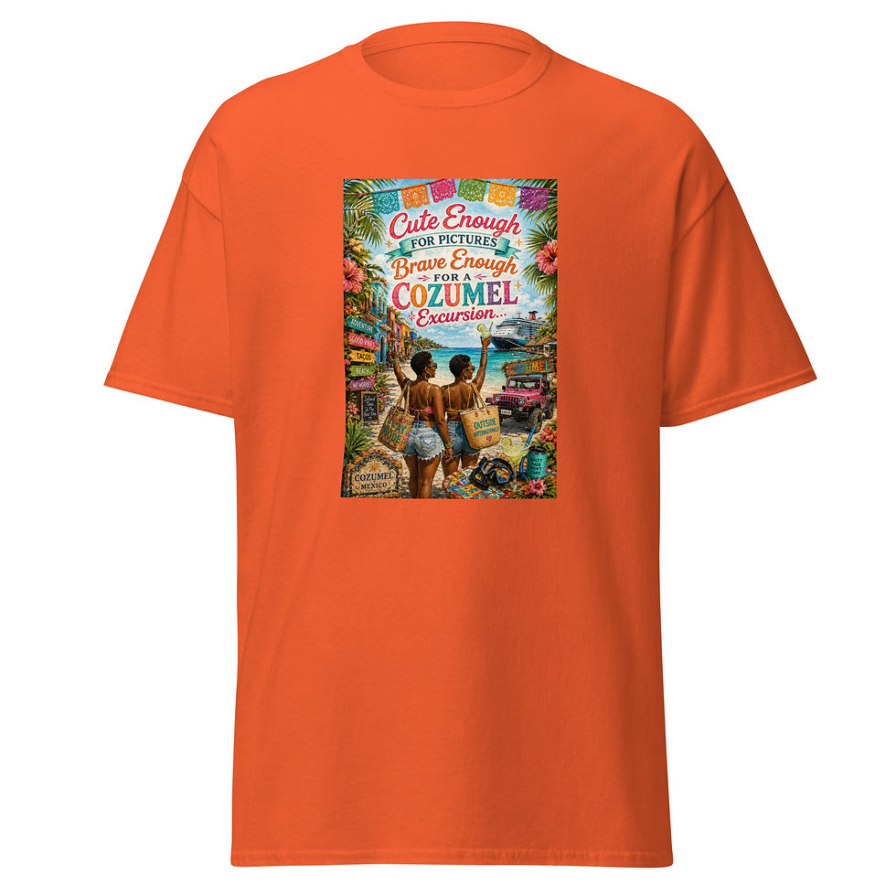 Miniatura: Unisex classic tee - Cozumel Excursion