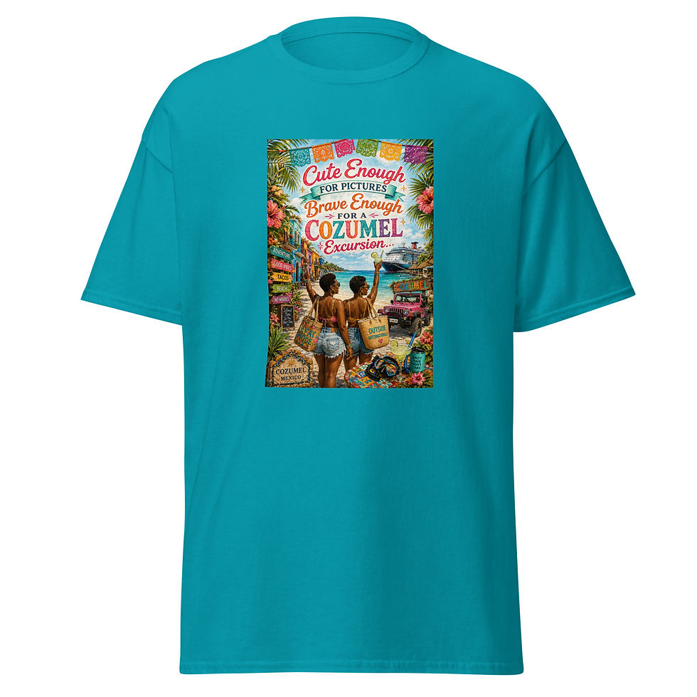 Miniatura: Unisex classic tee - Cozumel Excursion