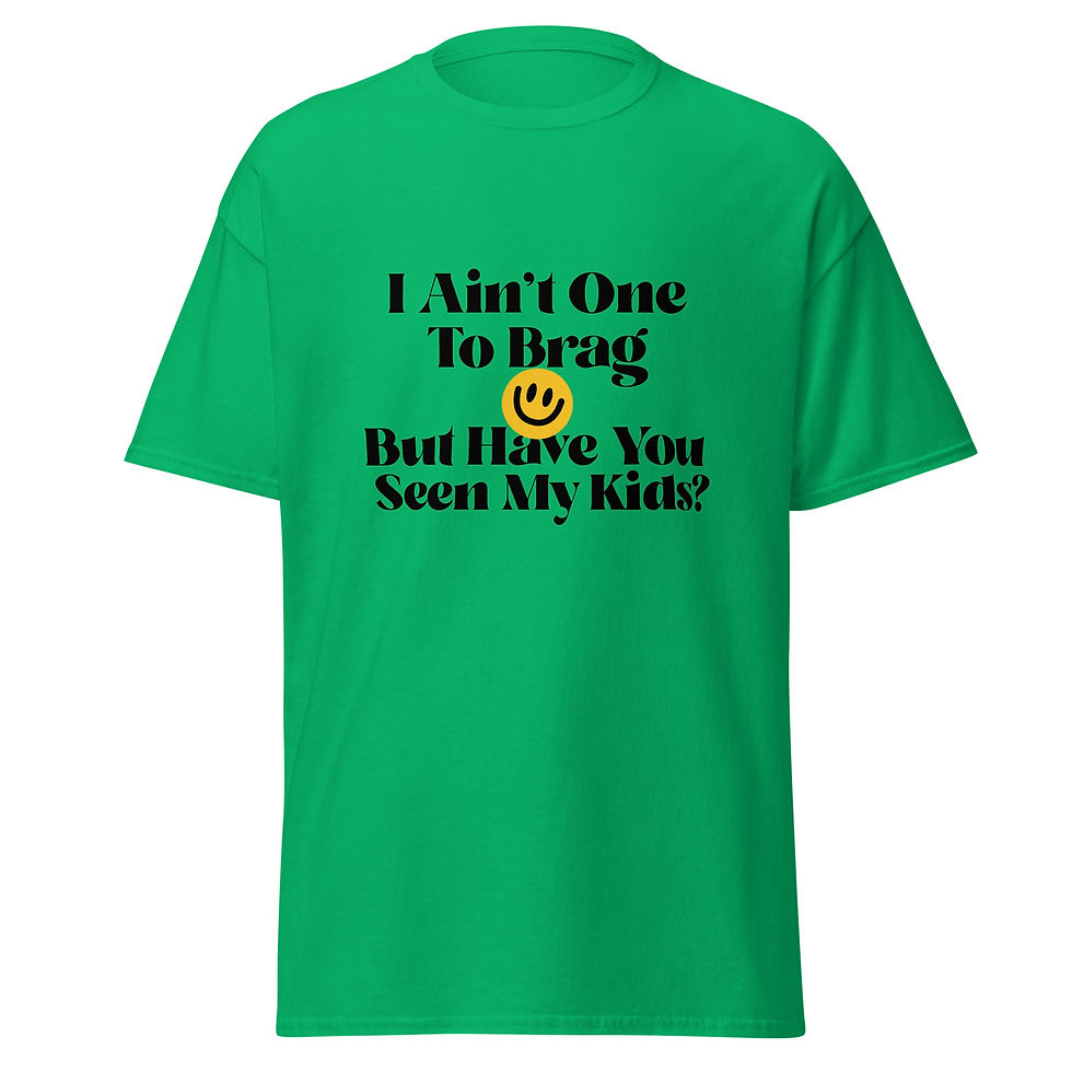 Thumbnail: Bragging On My Kids - Unisex classic tee