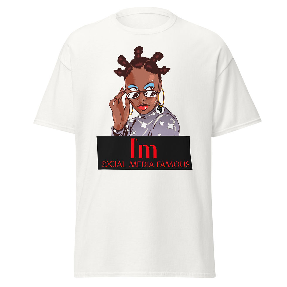 Miniatura: Social Media Famous - Unisex classic tee