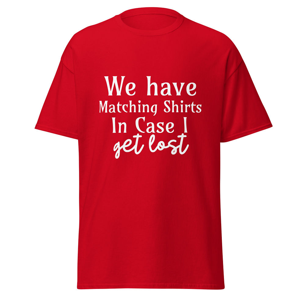 Thumbnail: Matching Shirts - White - Unisex classic tee