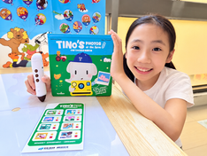 中英雙語|用五感探索世界|《小象 TINO 的農場攝影集》拍立得機關書|KIDsREAD點讀筆