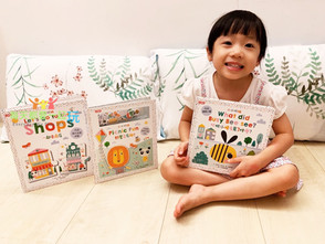 【繪本類】讓寶寶小手好忙好快樂的英國學齡前幼兒得獎讀物《Tiny Town小小城鎮系列》
