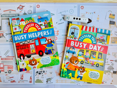 從角色扮演開始理解世界|愛爾蘭 Busy Helpers 找找遊戲翻翻書 | KIDsREAD點讀筆推薦|找找書 | 專注力書
