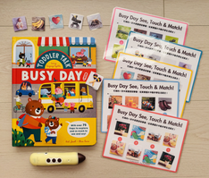 在熟悉的生活中學習成長｜愛爾蘭 Busy Day 找找遊戲翻翻書 | KIDsREAD點讀筆推薦｜找找書 | 專注力書 
