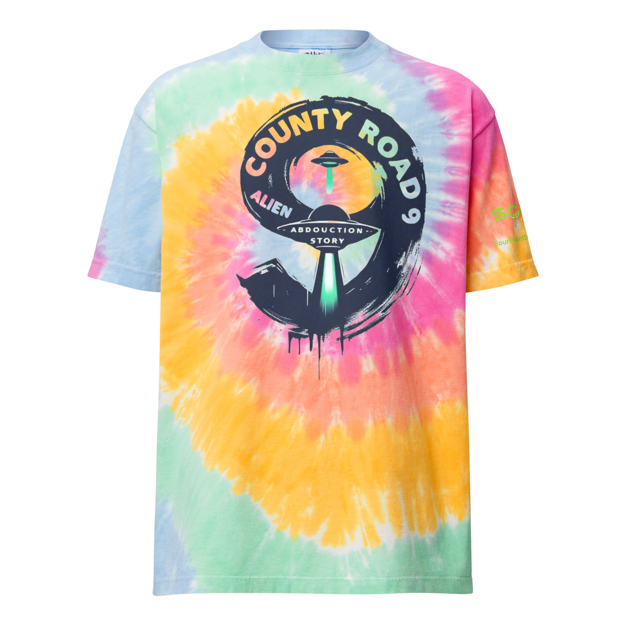 Oversized tie-dye t-shirt