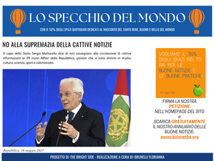 La nostra Prima Pagina del 20 Maggio