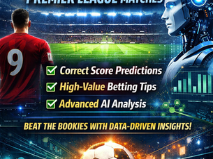 AI football tips software, Premier League predictions, football prediction AI, betting software, correct score prediction, AI betting tools, football tips UK, automated football predictions