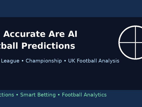 Accurate AI Football Predictions 