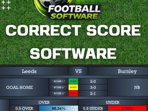 Leeds vs Burnley prediction, correct score prediction, Leeds betting tips, AI football predictions, over 2.5 goals tips, football prediction software, correct score software, soccer predictions UK