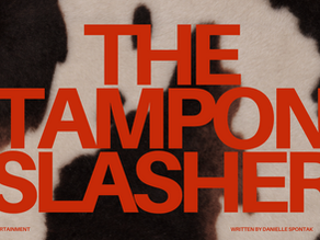 ABOUT BLOODY TIME: THE TAMPON SLASHER – Bloody tampons, found footage and a resentful Killer determined to set the record straight