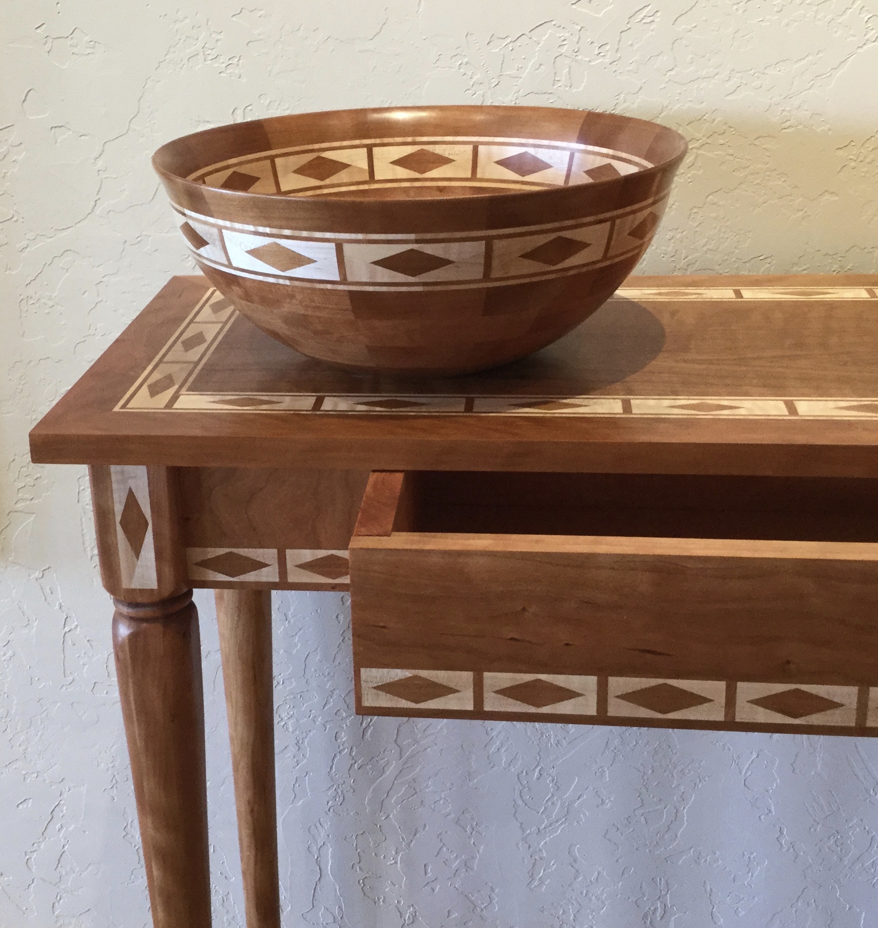 #17 Table with #18 Bowl