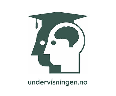 undervisningen logo med hvit bakgrunn og tekst Liten.jpg