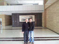 With Jackie the general manager at Jiangsu Sunan Special Equipment Group - Changshu, China