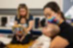 Volunteer baby cuddlers at Silver State Pediatric (1)